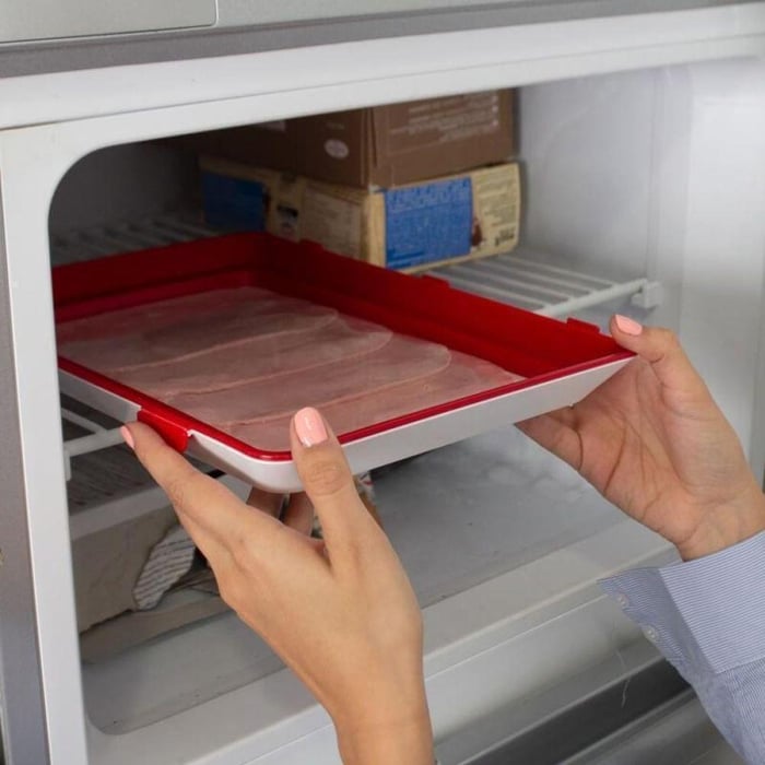 Fresh Keeping Tray | Extend Food Freshness | Stretchy Sealing Film | FreshPlate