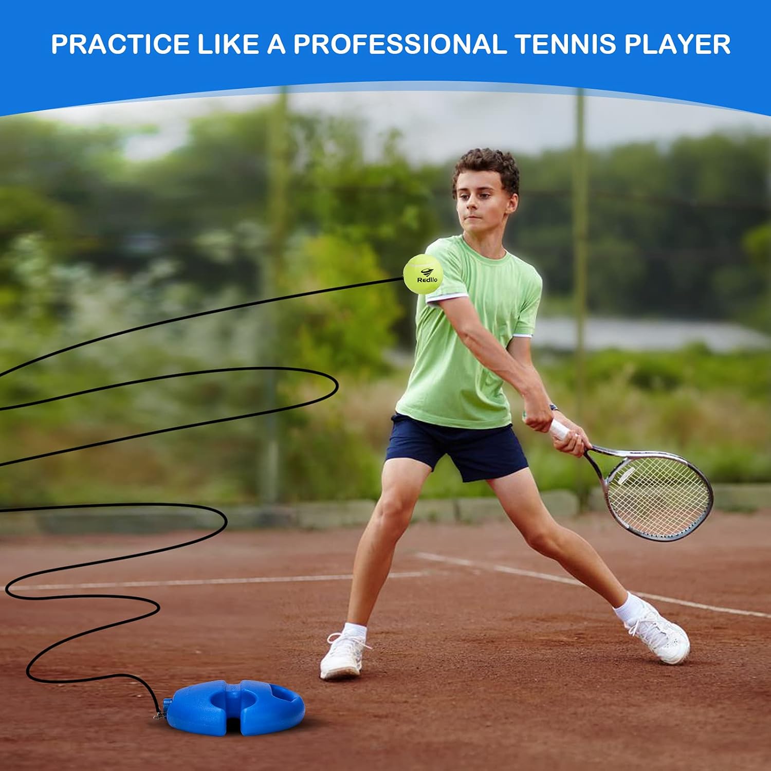 RallyPro™ — Own Every Shot with Nonstop, Solo Tennis Power
