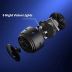 Wireless Rearview Camera | 150° Wide-Angle Night Vision | Magnetic Mount | Rearvex
