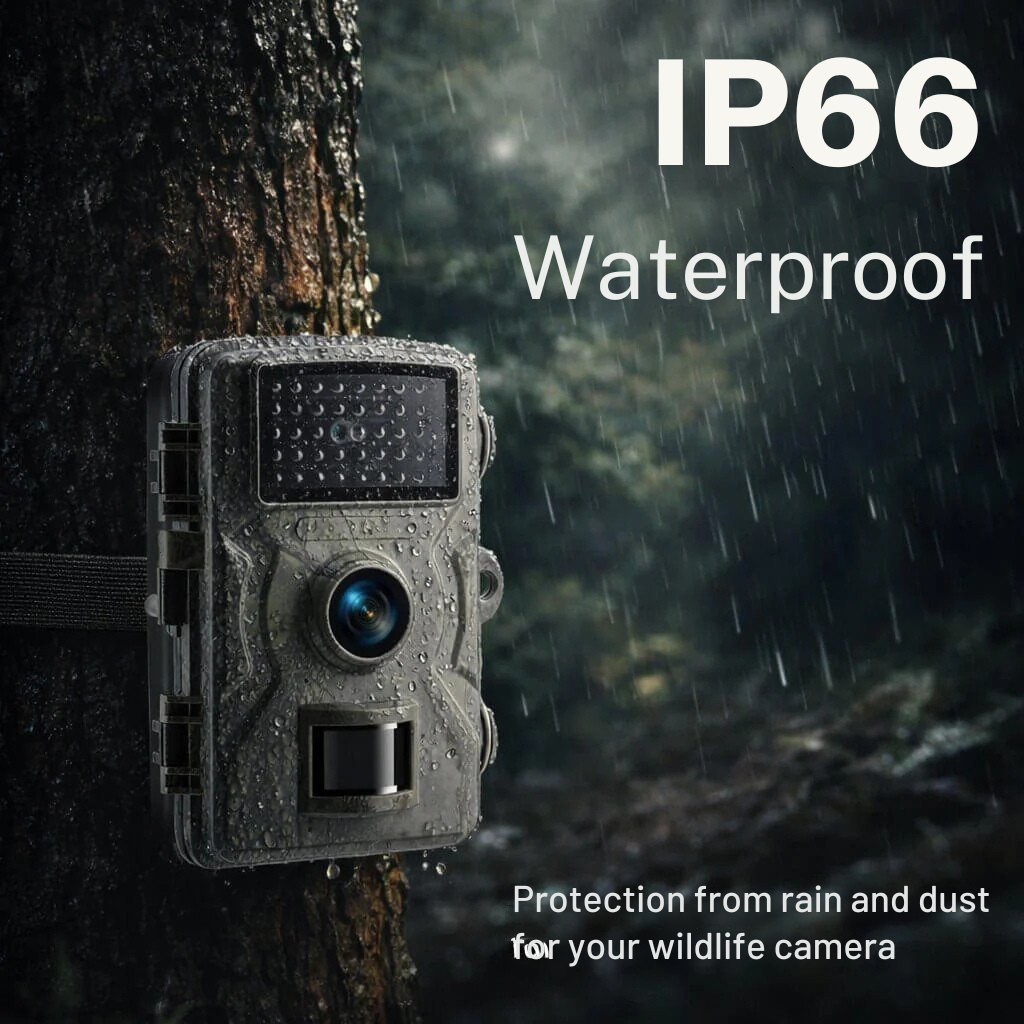 Wildlife Camera with Night Vision | Motion Sensor | Weather-Resistant | Forest Guardian