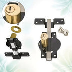 Gate Lock with Key | Corrosion-Resistant | Spring Bolt | GateSecure