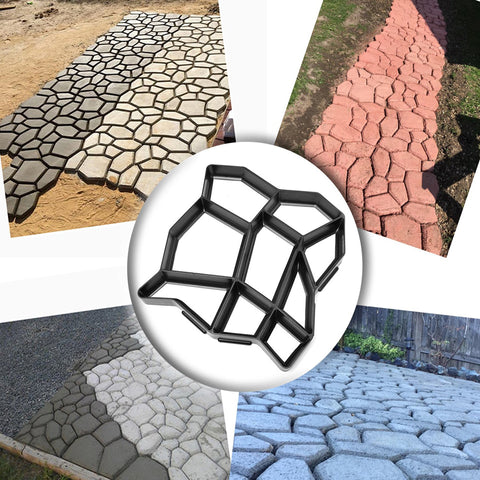 Path Ground Form | Hexagon Concrete | Reusable Paving Template | Moldway