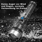 LED Flashlight | Waterproof & Ultra Bright | Zoom Feature | UltraBright