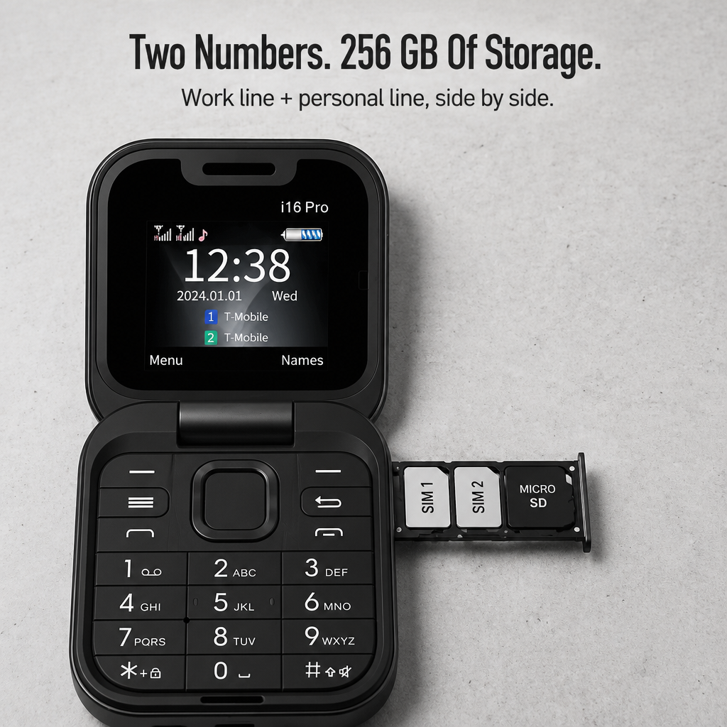 SlipPhone™ — Pocket-Sized Freedom to Disconnect and Reclaim Your Focus