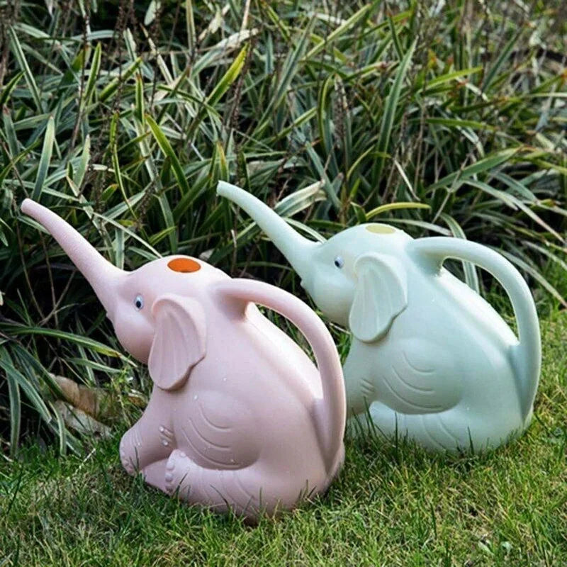 Elephant-Shaped Watering Can | Precision Spout from Trunk | Lightweight and Plant-Safe | PlantPal