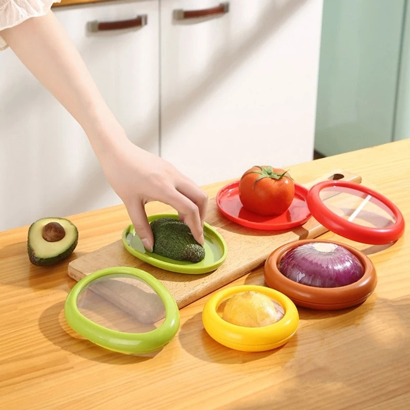 Silicone Food Storage Container | Preserve Food Freshness Longer | Airtight, Reusable | FreshNest