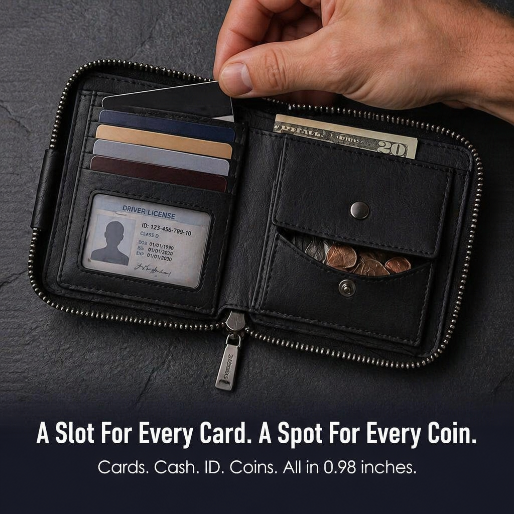 RamseyRetro™ Wallet — Trim Your Pocket and Sharpen Your Daily Carry