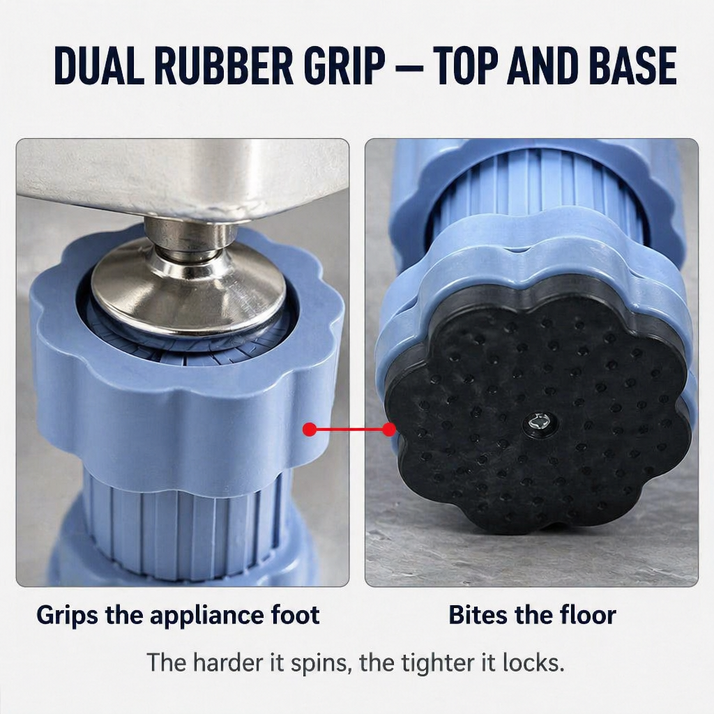 TruBalánce™ — Halt Washer Movement, End the Shimmy, Protect Your Floors