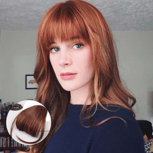 VividWave™ Bangs — Instantly Boost Your Confidence with Flawless, Damage-Free Style