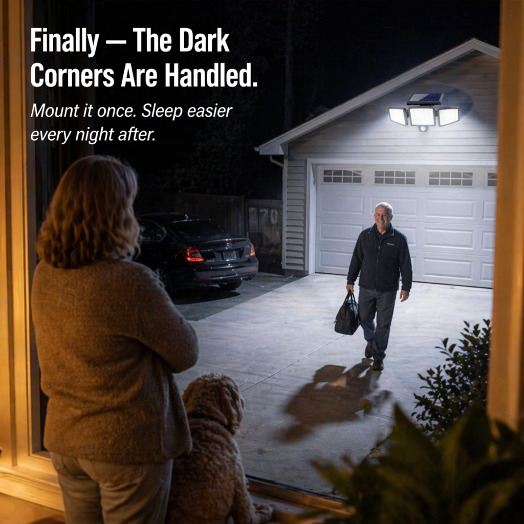 LumaRay™ — Illuminate Every Shadowy Spot With 270° of Motion-Activated Solar Light