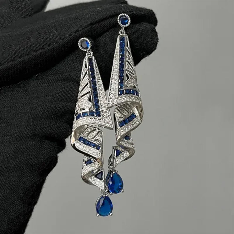 LumiaLuxe™ Earrings — Feel Unstoppable Elegance with Feather-Light Comfort and Timeless Sparkle