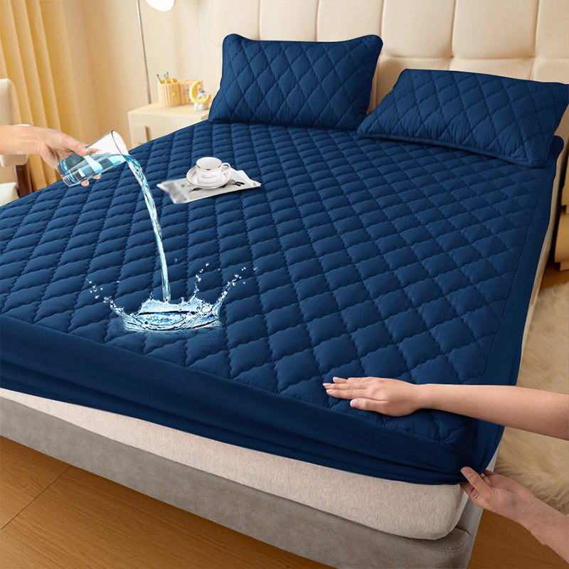 VeloraGuard™ Mattress Protector — Snug, Silent Shield for Your Deepest, Cleanest Sleep Ever