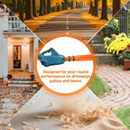 Leaf Blower Air Amplifier Attachment | Airflow Enhancer | Tool-Free Rapid Mount | AirJetPro