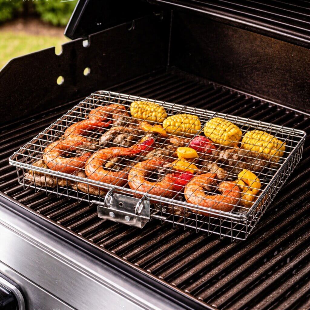 Grill Basket | Stainless Steel | Uniform Heat Distribution | BBQWend