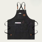 Canvas Work Apron | Crossback Straps | Tool Accessory Pockets | HandHaven