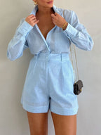 ZephyraFlow™ Linen Set — Breeze Through Summer in Effortless Cool Confidence