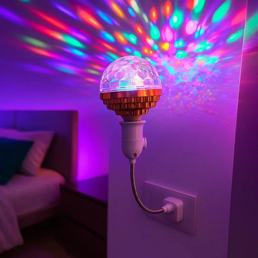 LumaSpin™ — Ignite Every Room with Mesmerizing, Vibrant Energy
