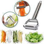 Vegetable Peeler | Dual Blades | Stainless Steel | Kitchen Blade