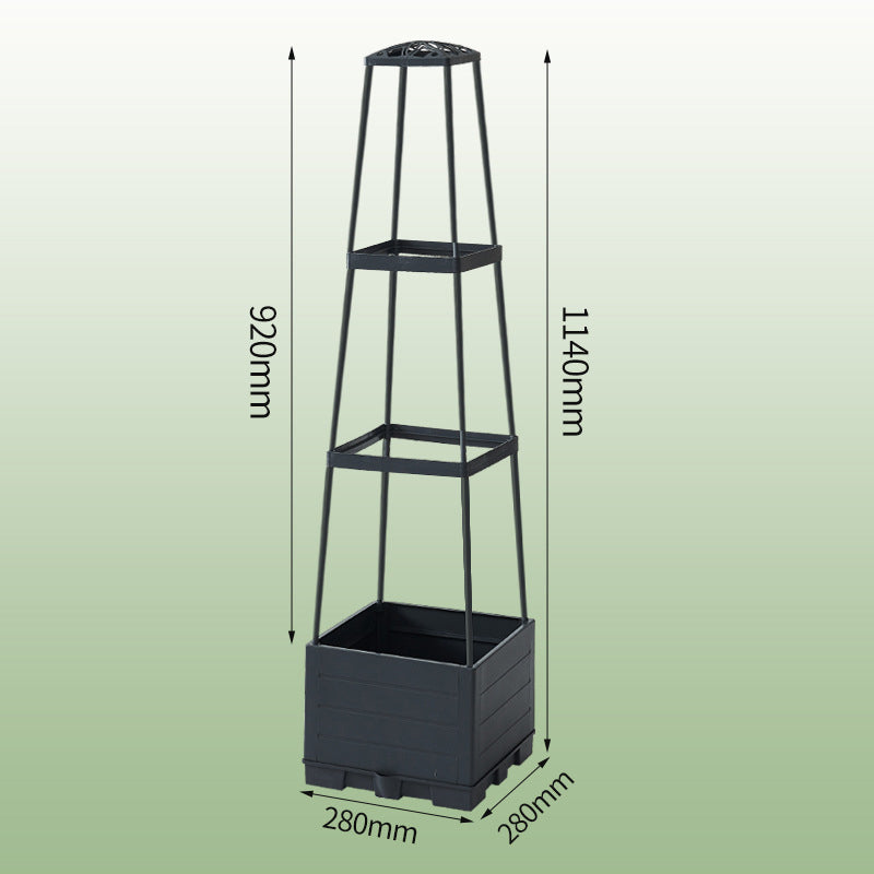 SkyVine™ Tower — Transform Tiny Spaces into Lush, Effortless Vertical Gardens