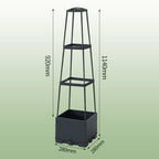 SkyVine™ Tower — Transform Tiny Spaces into Lush, Effortless Vertical Gardens