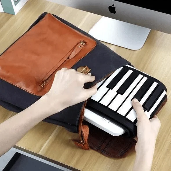 SilkTone™ Roll-Up Piano — Unleash Your Music Everywhere with True Piano Feel and Freedom