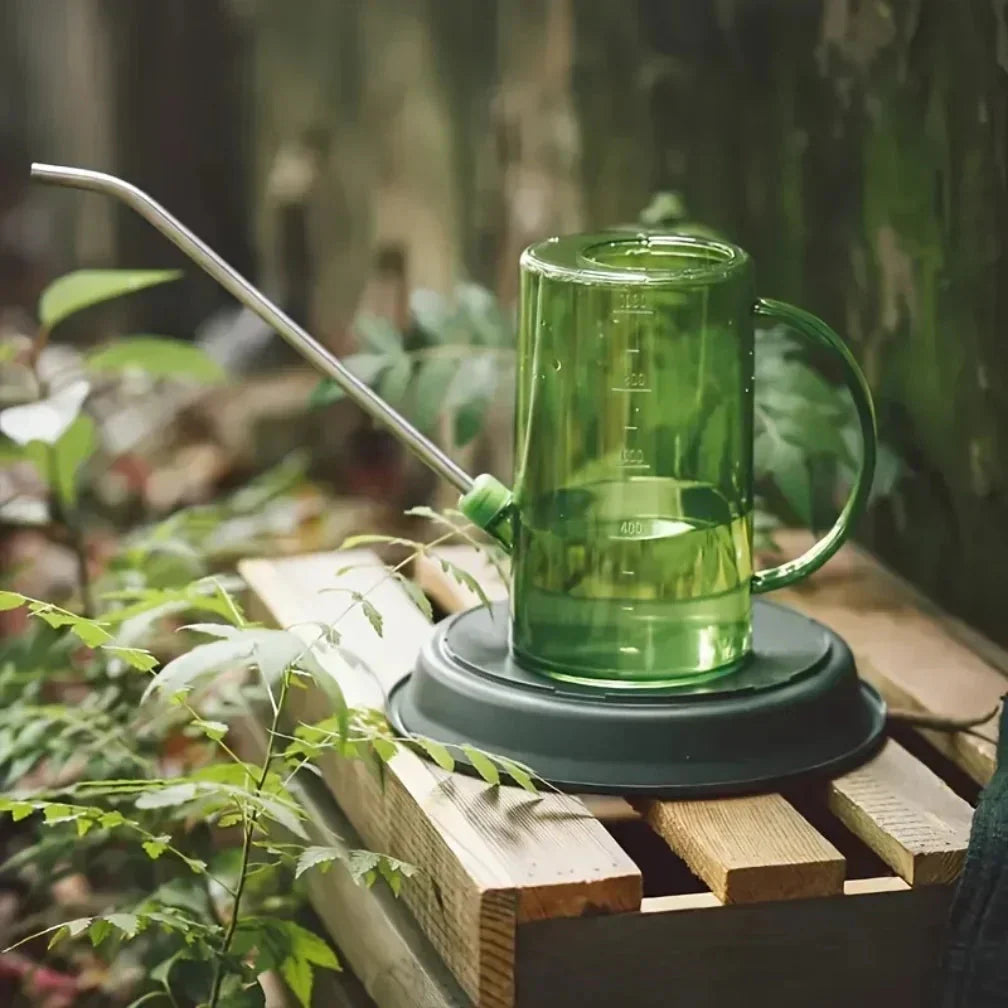 Watering Can with Extended Spout | Measurement Indicators | Accurate Root Hydration | SproutFlow