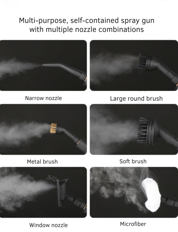 BlazeSteam™ — Blast Away Grime Instantly for a Home That Truly Shines