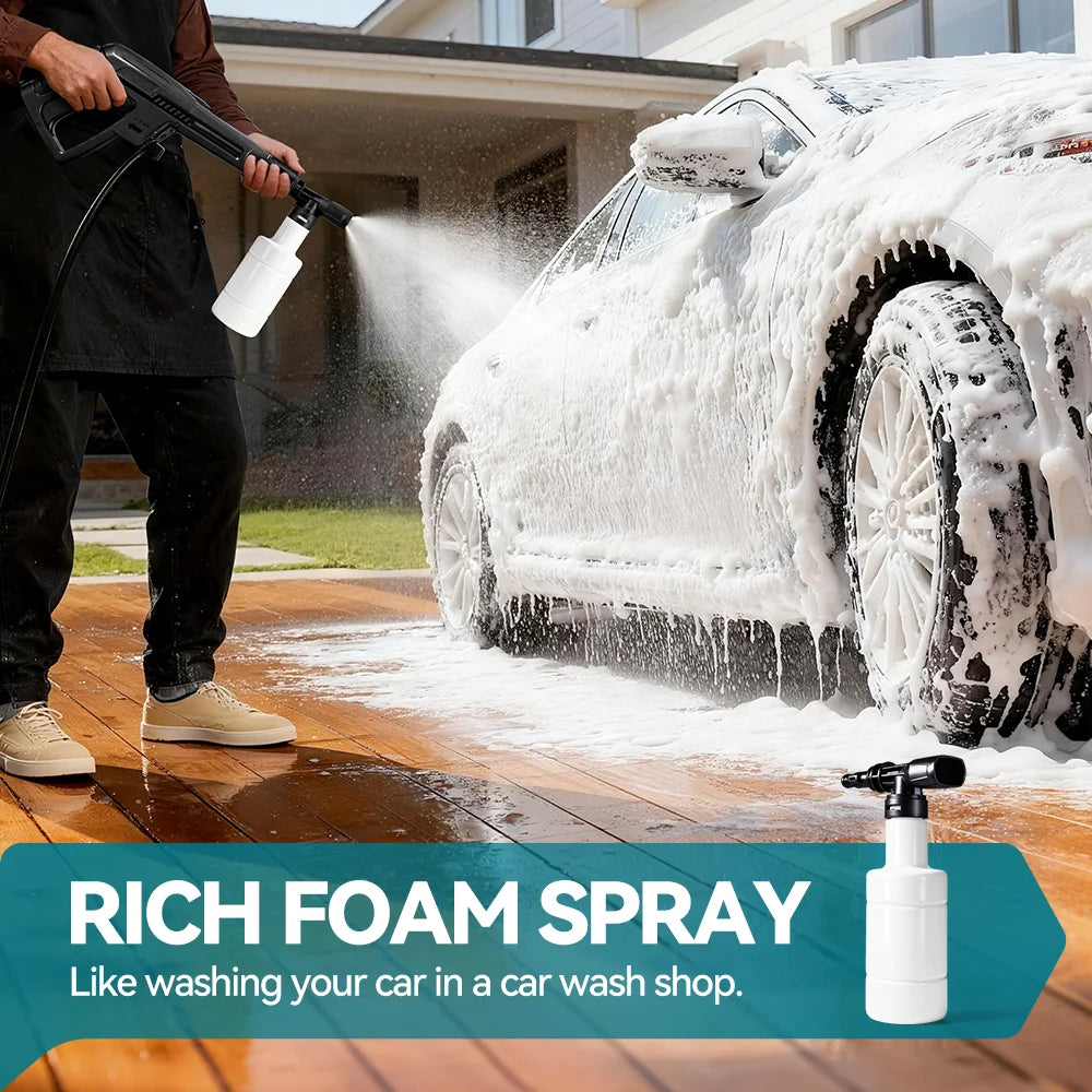2200W Adjustable Nozzle Electric Pressure Washer
