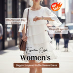 VieraFlow™ Dress — Unleash All-Day Confidence in Effortless Chic