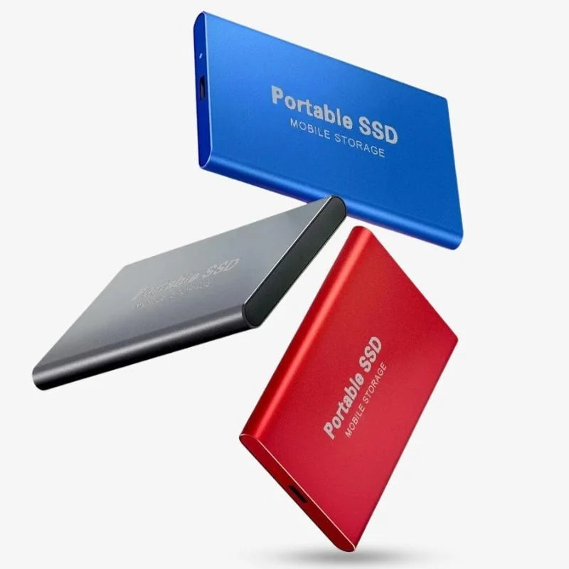 External SSD 128 GB | 20 MB/s Speed | Aluminum Shock-Resistant Waterproof | Driveon