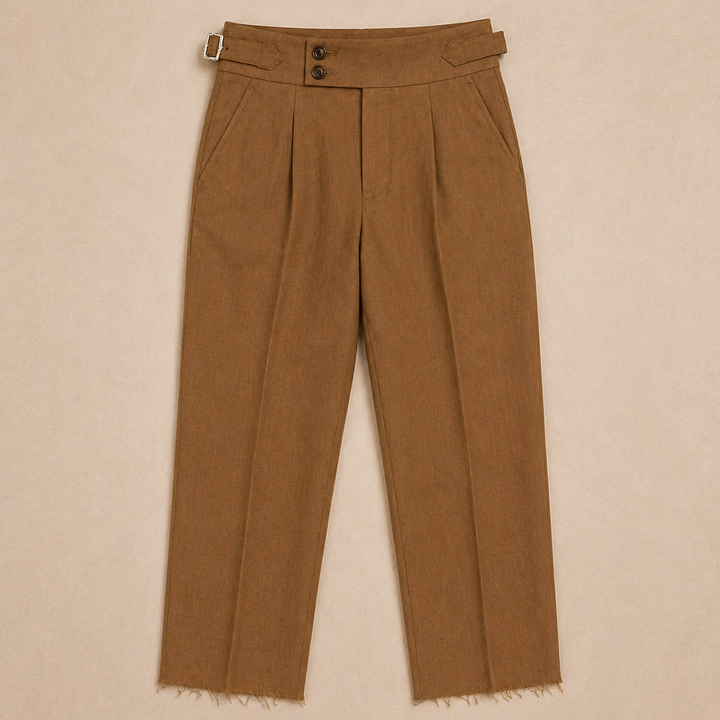ValorLoom™ Linen Trousers — Take Control of Your Fit and Stay Cool with Tailored Confidence
