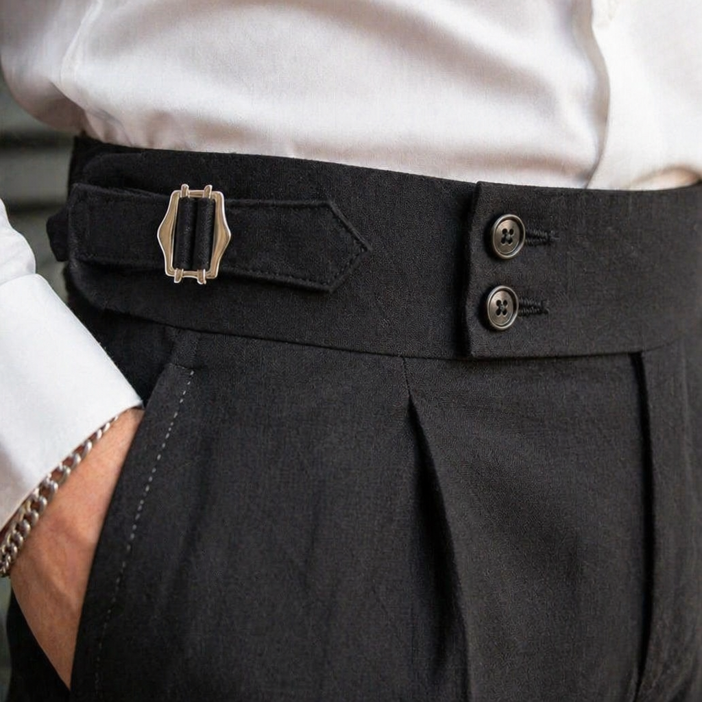 ValorLoom™ Linen Trousers — Take Control of Your Fit and Stay Cool with Tailored Confidence