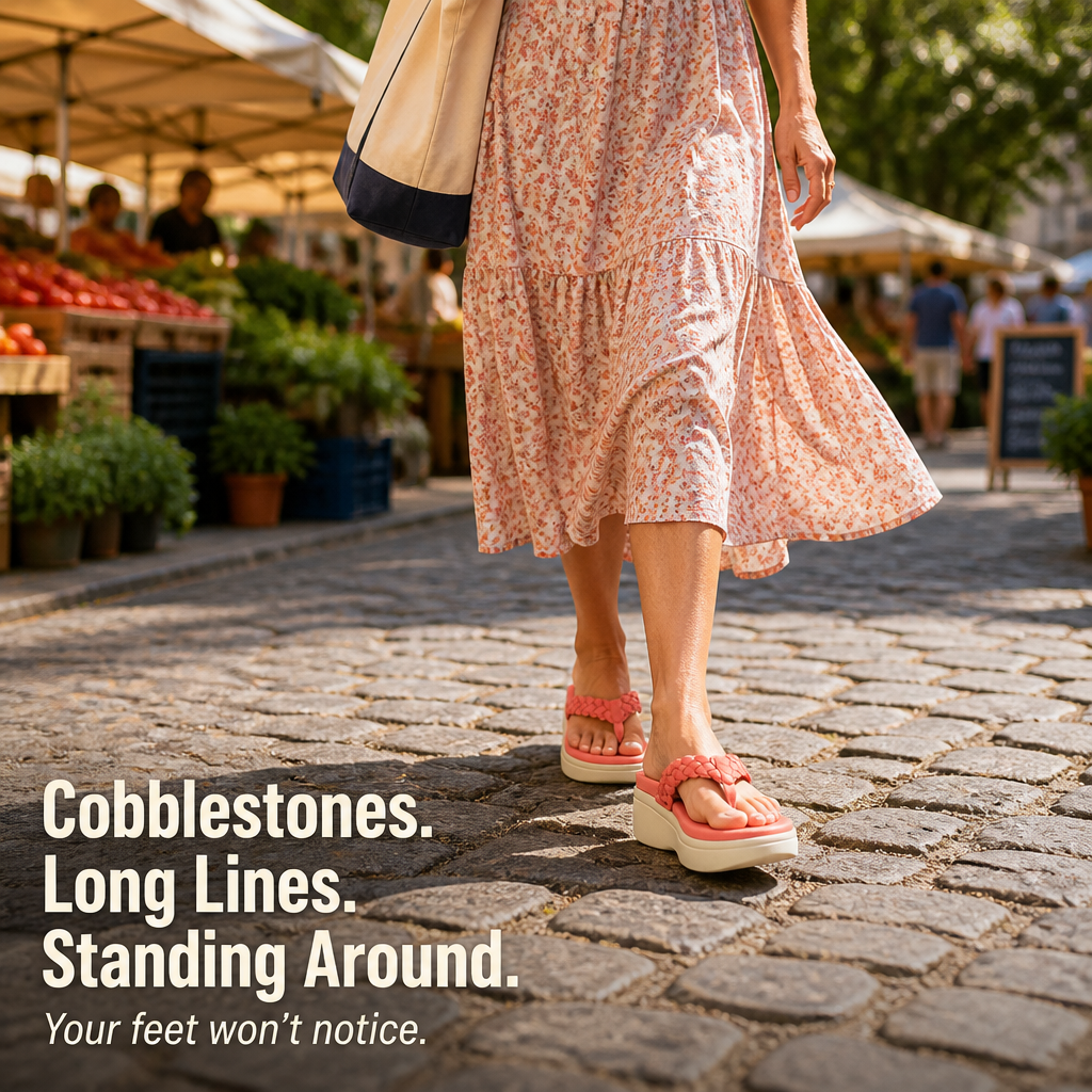 LuxeStride™ — All-Day Support That Lets You Own Every Step Pain-Free