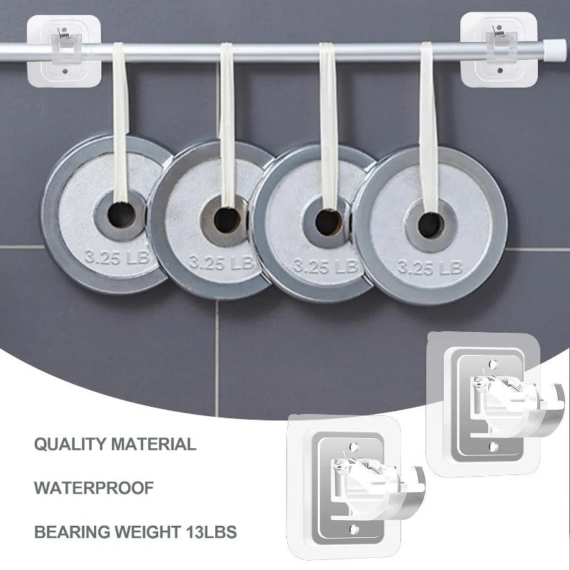 GripNest™ — Hang Curtains Perfectly Without Holes, Damage, or Hassle