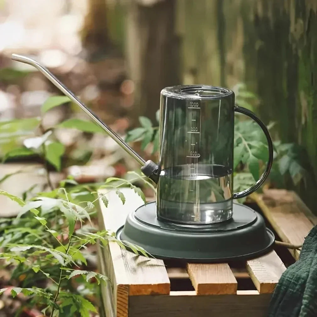 Watering Can with Extended Spout | Measurement Indicators | Accurate Root Hydration | SproutFlow