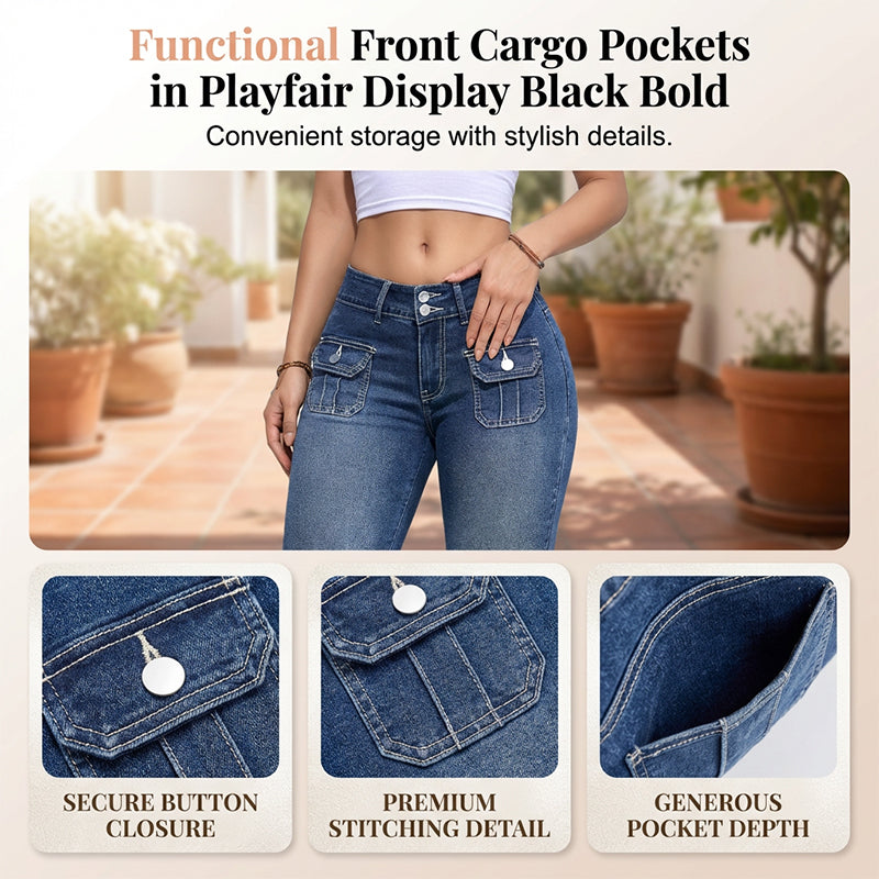 VeloraFlex™ Denim Capris — Sculpt Your Curves in All-Day Comfort and Freedom
