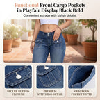 VeloraFlex™ Denim Capris — Sculpt Your Curves in All-Day Comfort and Freedom