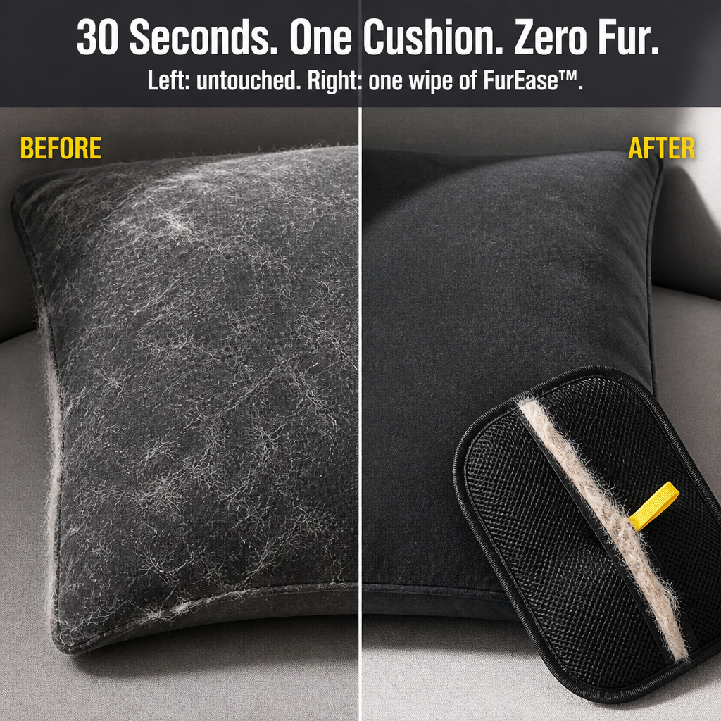 ComfortGlide™ Fur Glove — Effortless Fur-Free Surfaces That Save Time and Sanity