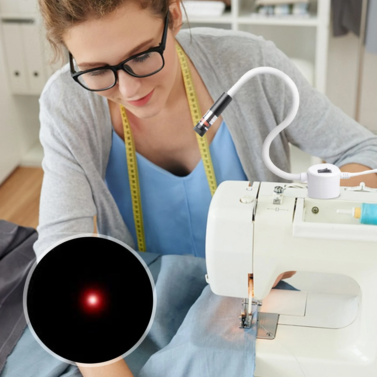 StitchBeam™ Deluxe Light — Transform Your Sewing with Crystal-Clear, Eye-Soothing Illumination