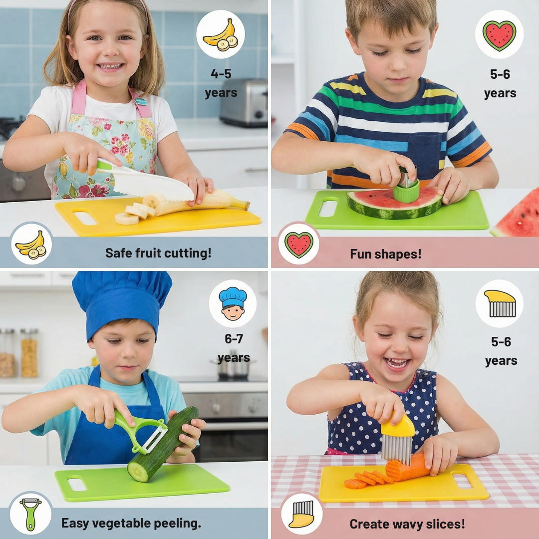 Culinimo™ Kids Kitchen Set — Empower Your Child’s Safe, Proud Culinary Adventure Every Day