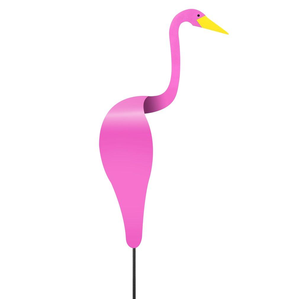 Garden Decor Flamingo Aluminum | Decoration & Wind Vane | Handmade | PinkDrift