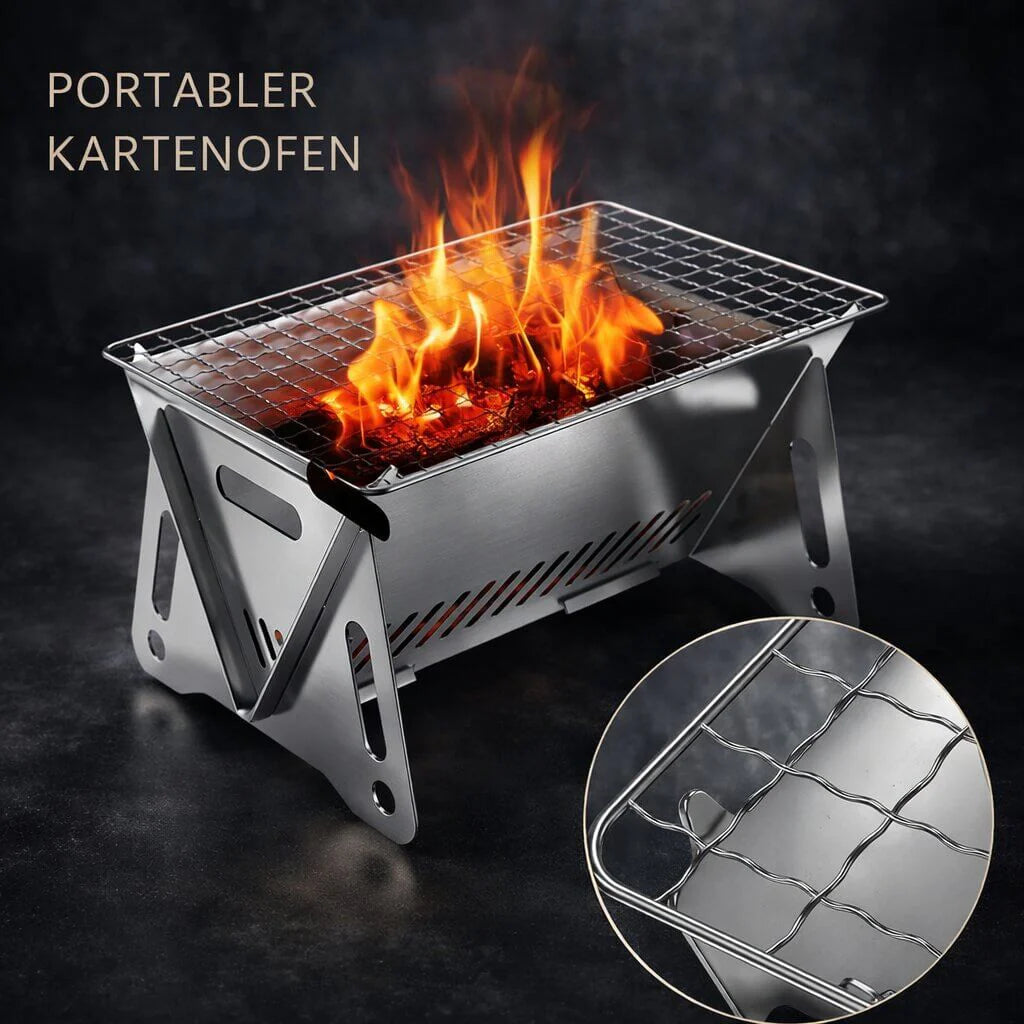 Charcoal Grill | Fast Setup | Sturdy Build | OutdoorFlamme