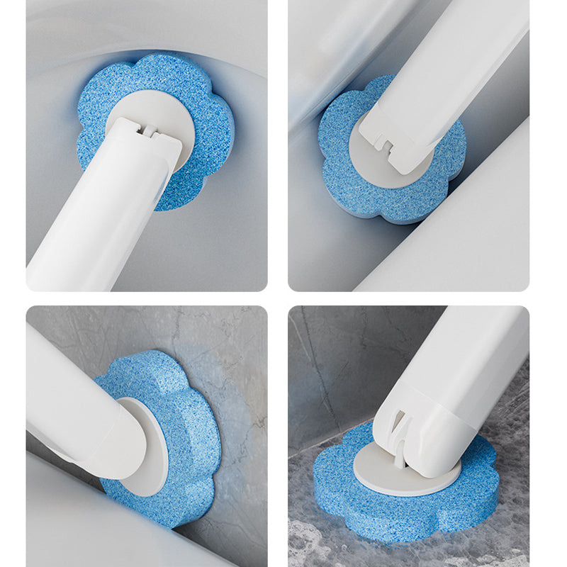 Disposable Toilet Brush | Antibacterial | Sanitary Sponge Heads | CleanClick