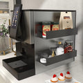 Magnetic Holder | No-Drill Side Shelf | Compact Space Organizer | MagniShelf