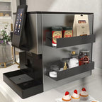 Magnetic Holder | No-Drill Side Shelf | Compact Space Organizer | MagniShelf