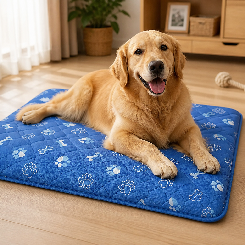 DogBedHouse Super-Absorbent Leak-Proof Non-Slip Training Pads (Washable, 2-Pack)