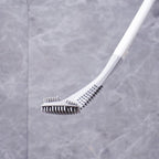 Toilet Brush | Triangle-Shaped Head | Scratchless TPR Scrubbing | Silly
