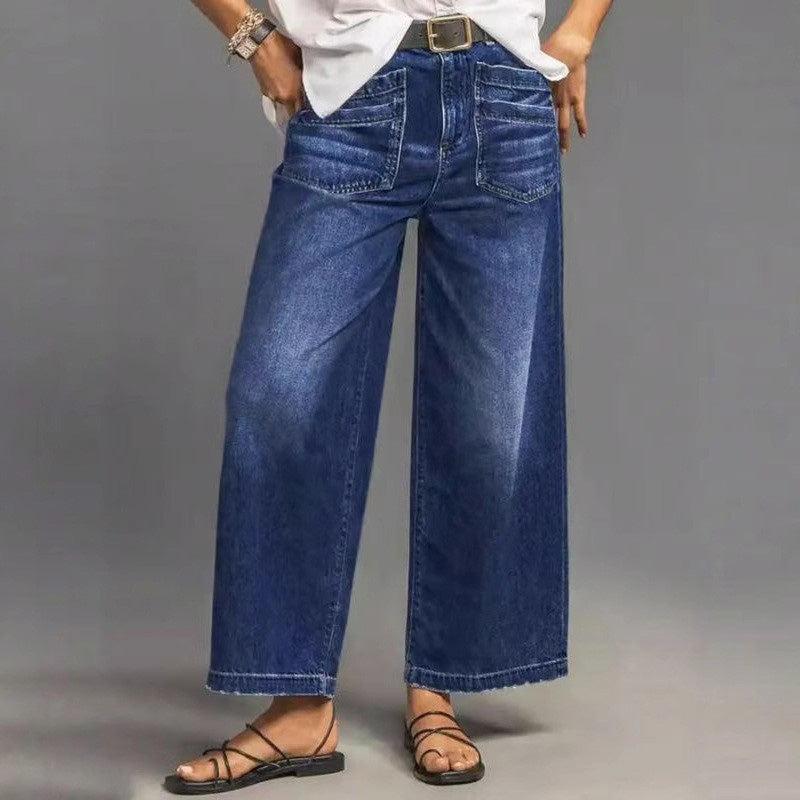 HaloStride™ — Embrace Confidence with Jeans that Honor Your Curves and Freedom