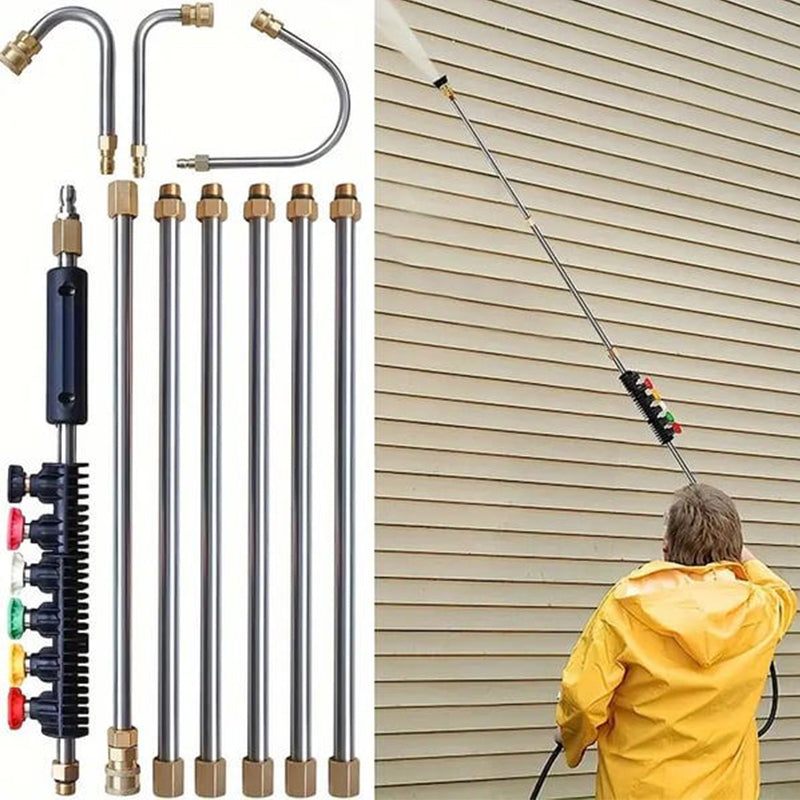 Telescopic High-Pressure Cleaner | Extendable | Heat Proof | JetReach