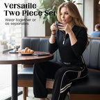 VelloraFlow™ Two-Piece Athleisure Set — Own Effortless All-Day Freedom and Flawless Style